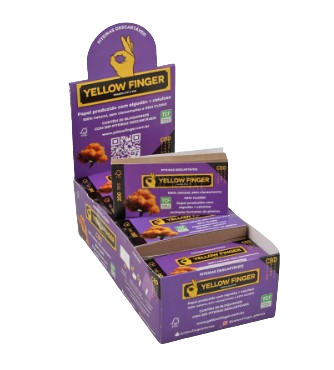 PITEIRA YELLOW FINGER CBD -  Caixa com 20 unidades