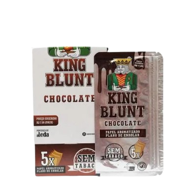 King Blunt Chocolate - caixa com 25 unidades