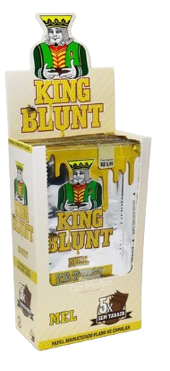 King Blunt Mel - caixa com 25 unidades