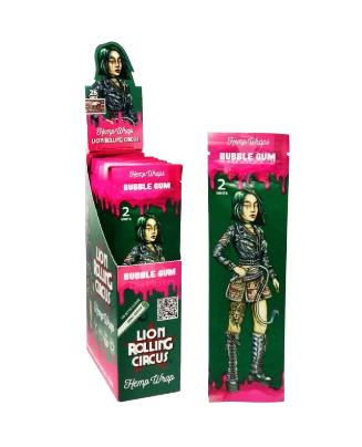 Blunt Lion Rolling Circus Bubblegum - caixa com 25 unidades