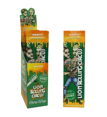 Blunt Lion Rolling Circus Mango - caixa com 25 unidades