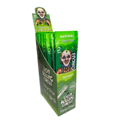 Blunt Lion Rolling Circus Natural - caixa com 25 unidades