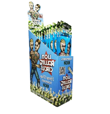 Blunt Lion Rolling Circus Terpenes KKSH - caixa com 25 unidades