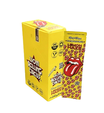 Blunt Lion Rolling Circus Terpenes Lemon Haze - caixa com 25 unidades