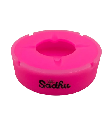 Cinzeiro de Silicone Sadhu Grande Neon C/ Tampa - unidade (sortidos)