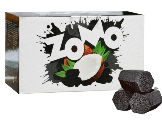 Carvão de Coco Zomo 500g - unidade