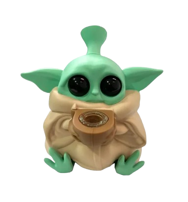 Bong Silicone Mumble Jumble Baby Yoda - unidade (Sortidos)