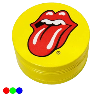 Dichavador Ceramica Lion Rolling Circus - Edição Rolling Stones Amarelo