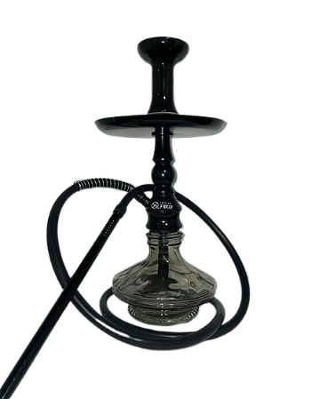 Narguilé Completo Alfarid Twister - Preto
