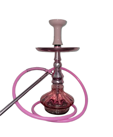 Narguilé Completo Alfarid Twister - Rosa Claro