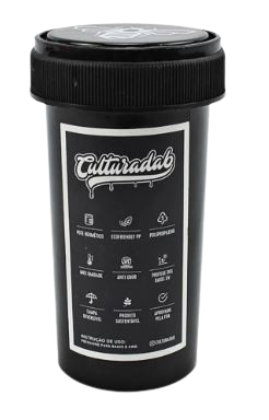 Pote Hermético Reversível Cultura Dab 160ml - unidade