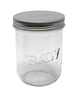Pote de Vidro Raw Mason Jar 16 Oz - unidade