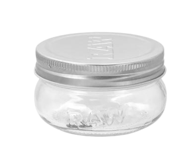 Pote de Vidro Raw Mason Jar 6 Oz - unidade