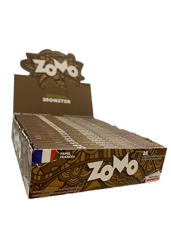 Seda Zomo Monster Natural - Caixa C/ 25 unidades