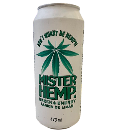 Energético Mister Hemp - Larica de Limão 473ml