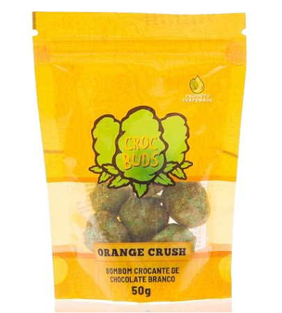 Chocolate Crocbuds 50g - Orange Crush