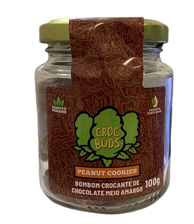 Chocolate CrocBuds 100g - Peanut Cookie