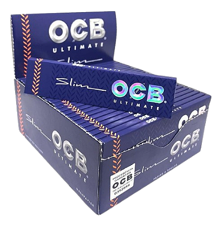 Seda OCB Ultimate Slim King Size - Caixa com 50 unidades