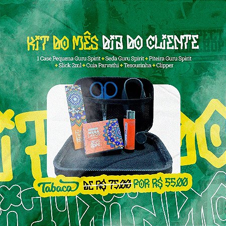 Case Kit Guru Spirit - Flores ou Hax