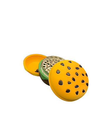 Dichavador Ferro 4 Partes Hamburguer Grande - unidade