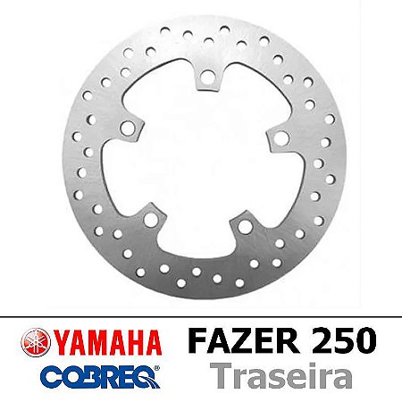 DISCO DE FREIO TRASEIRA YAMAHA FAZER 250