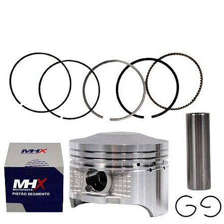 KIT PISTAO COMPLETO NXR 150 2003 A 2005 0,75