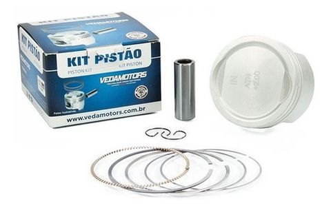 KIT PISTAO COMPLETO HONDA BIZ 100 0,75