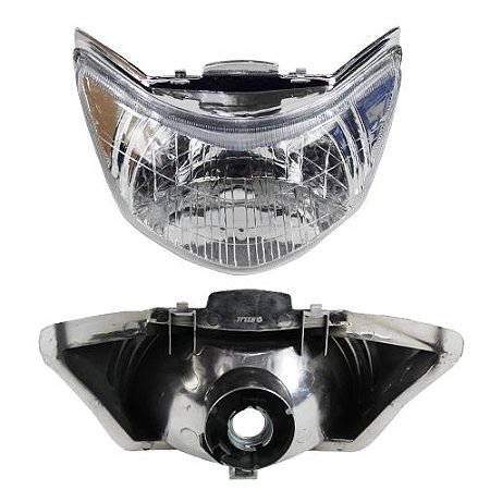 BLOCO DO FAROL HONDA BIZ125 2005 A 2010 MOD.ORIGINAL