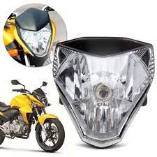 BLOCO OPTICO FAROL CRISTAL SEM LAMPADA CB300R 2009 A 2015