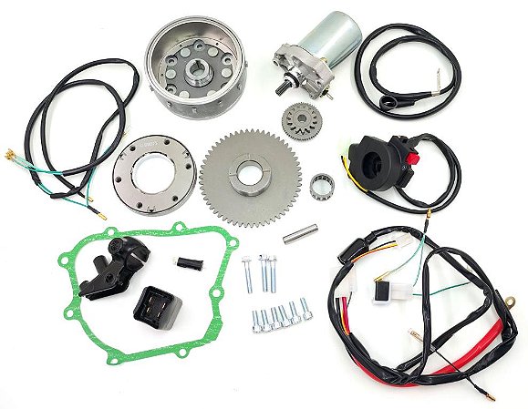 KIT PARTIDA ELETRICA MOTOR POP 110I 2016-2024 (17-