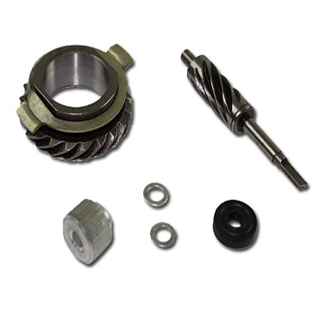 ENGRENAGEM + PINHAO DO VELOCIMETRO FERRO TITAN125 1995 A 1999/TODAY125 1989 A 1994