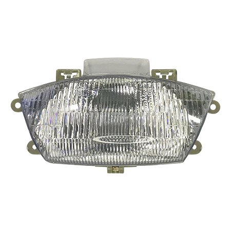 BLOCO OPTICO LENTE CRISTAL SEM LAMPADA  BIZ100 KS 1998 A 2004/BIZ100 ES 2000