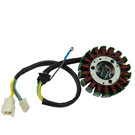ESTATOR COMPLETO COM 18 BOBINAS TWISTER250 2001 A 2008