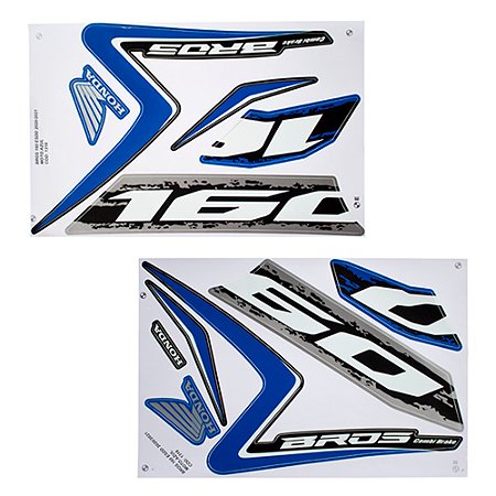 ADESIVO KIT AZUL NXR160 BROS ESDD 2020 A 2021