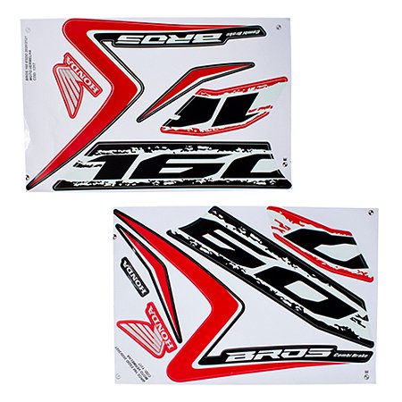 ADESIVO KIT VERMELHO NXR160 BROS ESDD 2020 A 2021