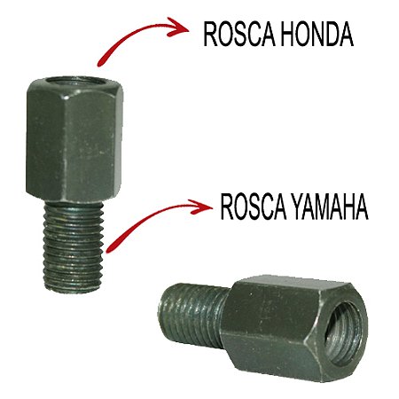 ADAPTADOR PARA RETROVISOR ROSCA ESQUERDA PARA DIREITA \ UNIVERSAL (UNIDADE)
