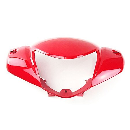 CARENAGEM DO FAROL VERMELHA BIZ100 2013 A 2015/BIZ110i 2016/BIZ125 2011 (SEM ADESIVO)