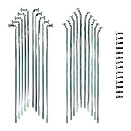 RAIOS TRASEIRO JOGO COM 36 PECAS ZINCADO XTZ150 CROSSER ZA 2019 A 2024/XTZ150 CROSSER