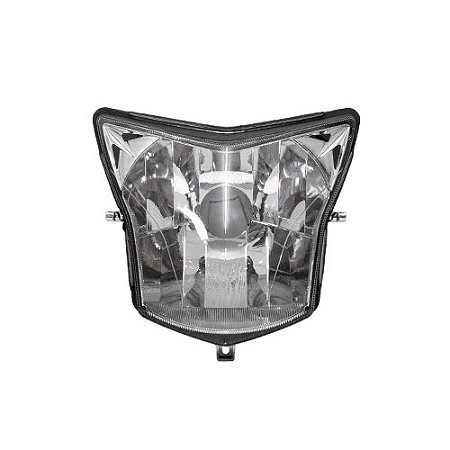 BLOCO OPTICO LENTE CRISTAL SEM LAMPADA NXR150 BROS 2013 A 2014/NXR160 BROS 2015