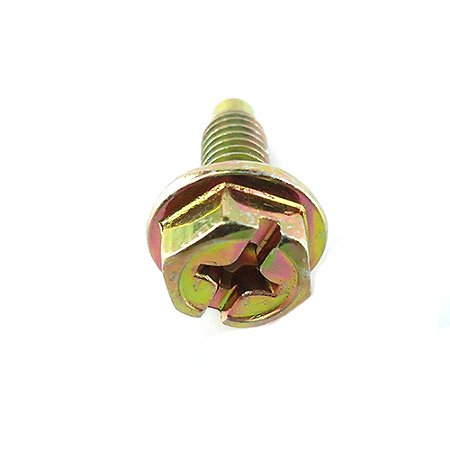 PARAFUSO FLANGE 6X14 DE FIXACAO DA TAMPA LATERAL (CHAVE 10mm) \ NXR125 2003