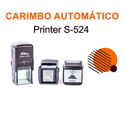 Carimbo Automático Shiny Printer S-524 – 24x24mm