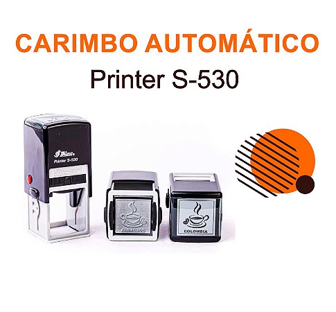 Carimbo Automático Shiny Printer S-532 - 32x32mm