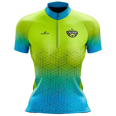 CAMISA CICLISMO FEMININA MOUNTAIN BIKE MANGA CURTA CASAL ENCONTREI ELE