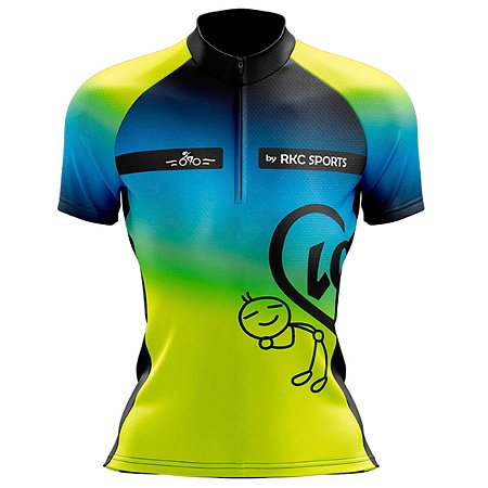CAMISA CICLISMO FEMININA MOUNTAIN BIKE MANGA CURTA CASAL ATÉ O MUNDO ACABAR