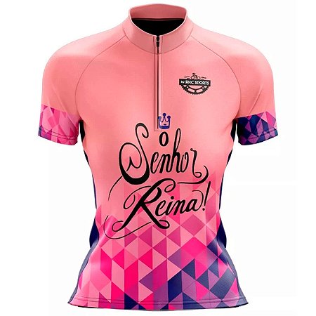 CAMISA CICLISMO FEMININA MOUNTAIN BIKE MANGA CURTA O SENHOR REINA