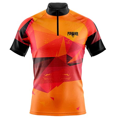 CAMISA CICLISMO MASCULINA MOUNTAIN BIKE MANGA CURTA BE FAST JUSTICEIRO COLORS