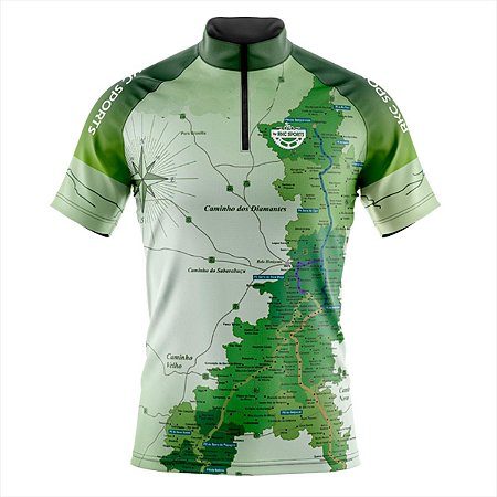 CAMISA CICLISMO MASCULINA MOUNTAIN BIKE MANGA CURTA ESTRADA REAL