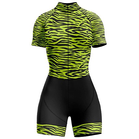 MACAQUINHO CICLISMO MOUNTAIN BIKE FEMININO FORRO EM GEL RKC PANTANAL