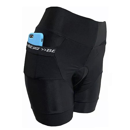 BERMUDA  BE FAST SHORT CICLISMO FEMININO MONTAIN BIKE FORRO ESPUMA *SEM TROCA*