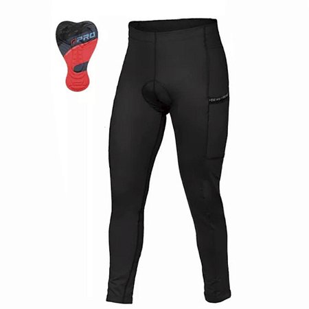 CALÇA CICLISMO MASCULINA ADVANCED GEL RKC